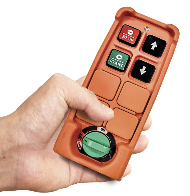 כננת הרמה חשמלית כבל 18 מטר + שלט HUNTER