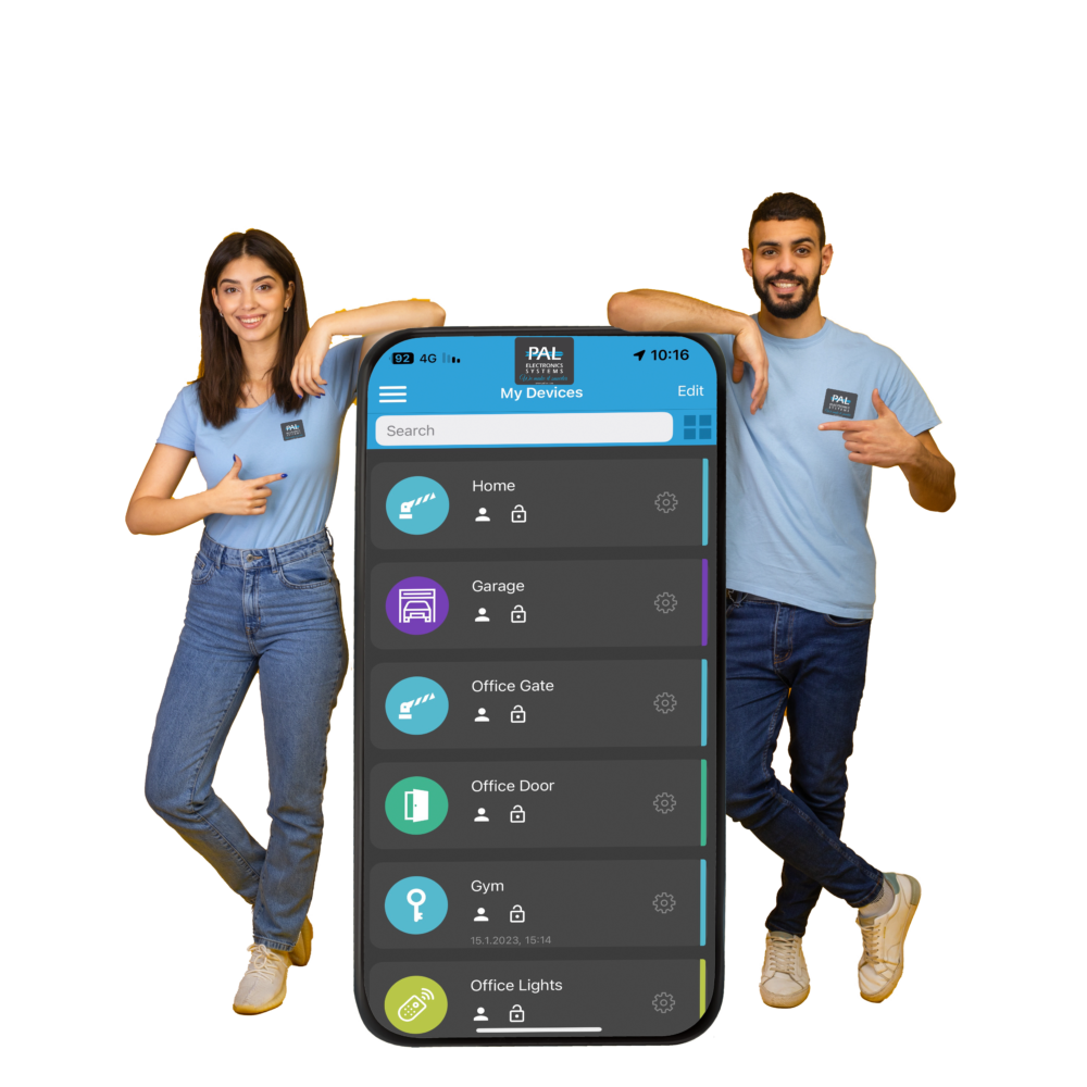 בקר סלולרי חכם לפתיחת שערים PALGATE SPIDER B