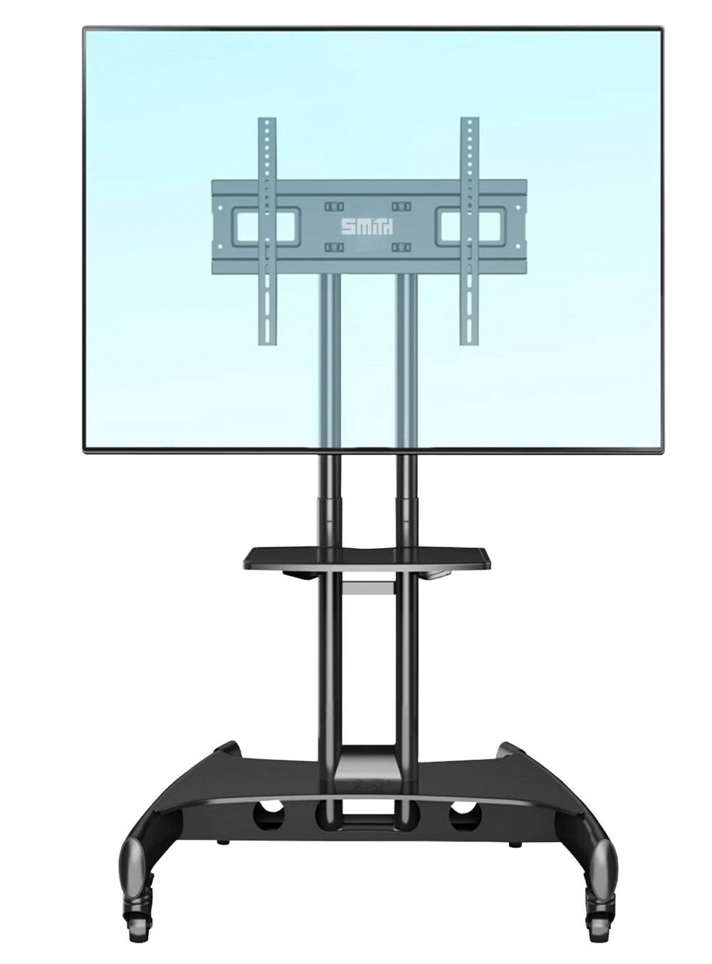 מתקן רצפה נייד לתליית מסכים 32-70 אינץ’ | Smith