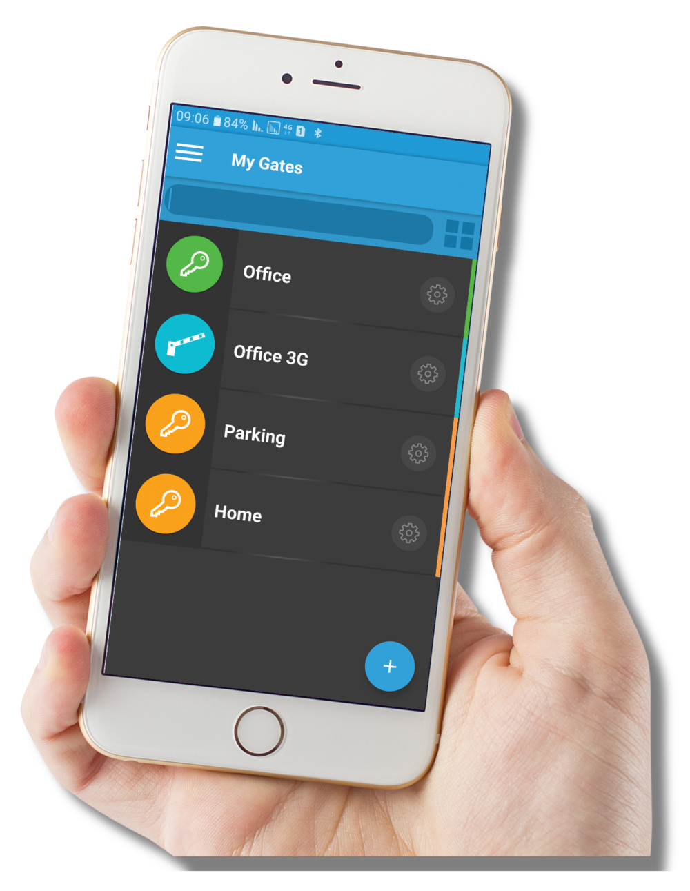 בקר סלולרי חכם לפתיחת שערים PALGATE SPIDER B