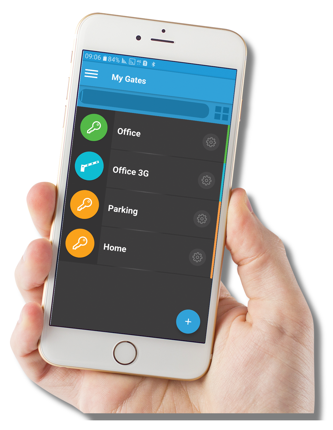 בקר סלולרי חכם לפתיחת שערים PALGATE SPIDER B