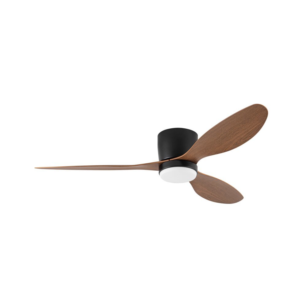 ניסקו מאוורר תקרה חכם ROME 52″ SMART – שחור/אגוז