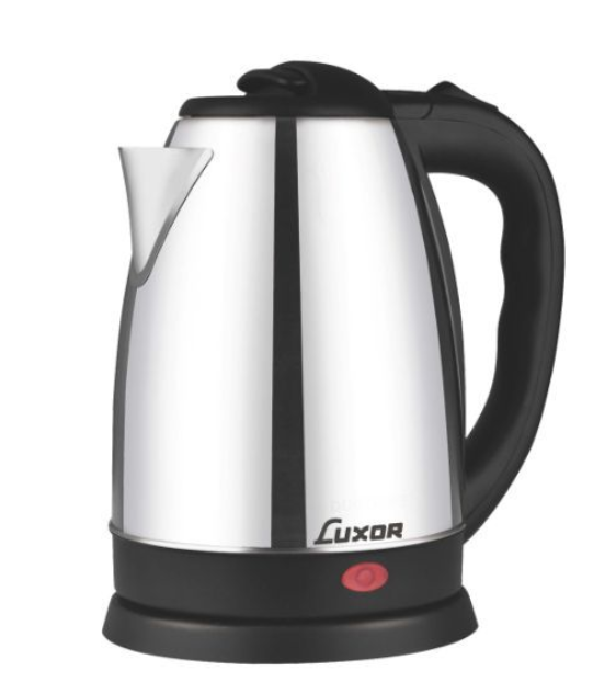 קומקום חשמלי 1.8 ליטר נירוסטה LUXOR K-300 1500W