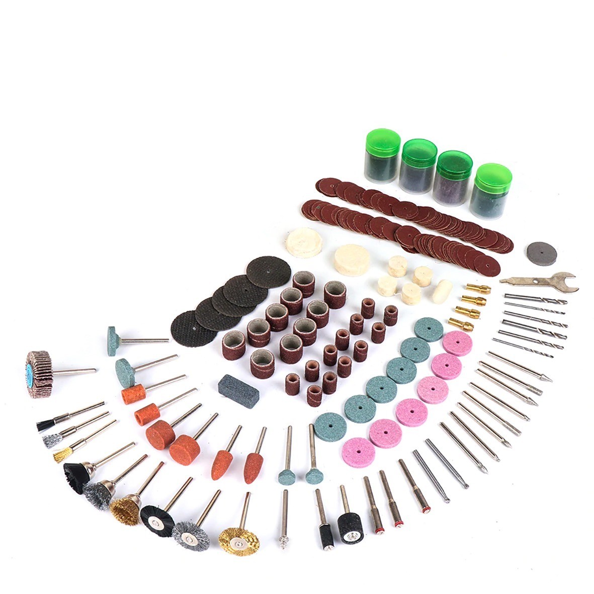 סט 256 אביזרים למשחזת ציר נטענת 12V כולל מזוודה Hunter