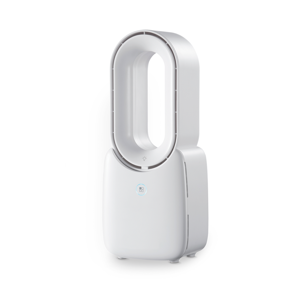 מאוורר נייד נטען כולל תאורה ללא כנפיים EL-5030