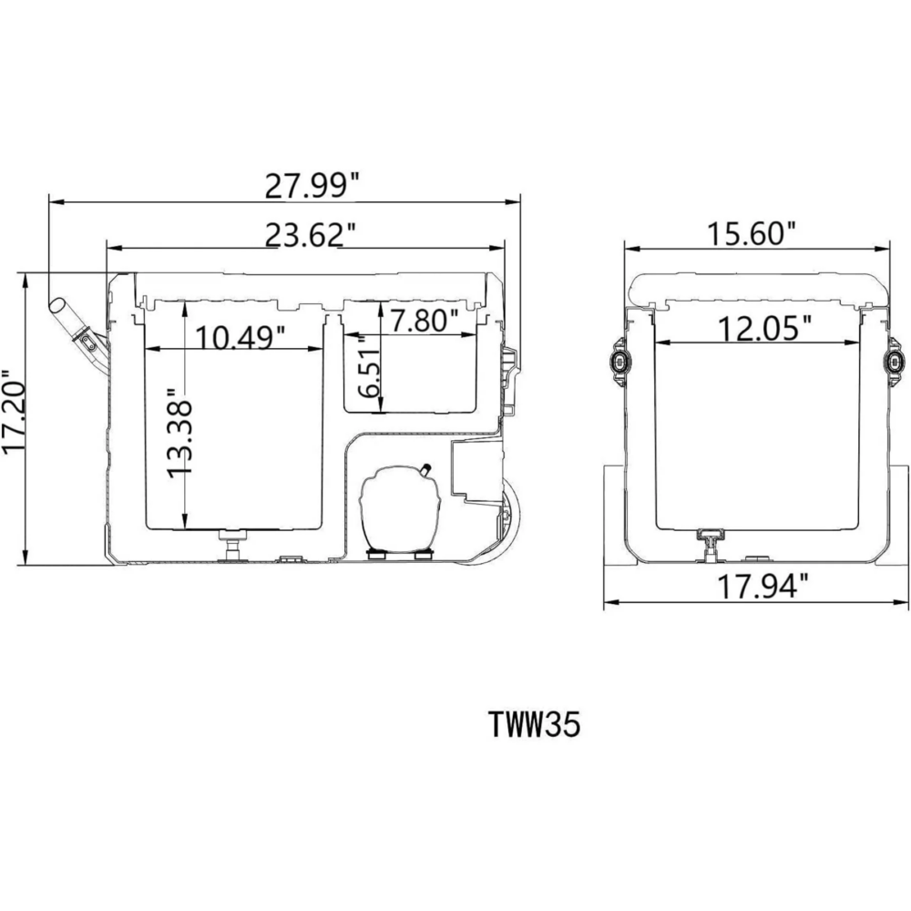 מקרר 32 ליטר לרכב MONTANA