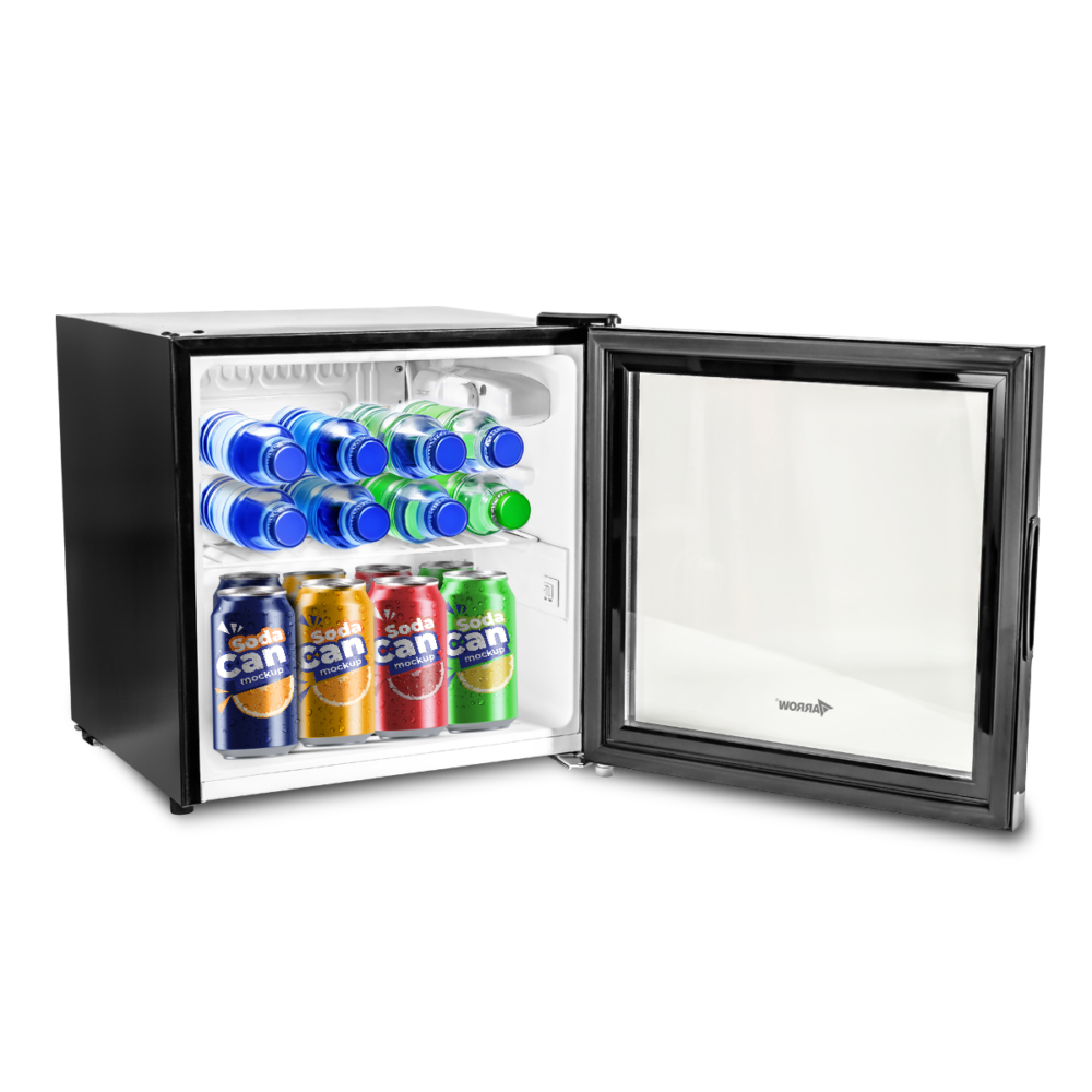 מקרר תצוגה דלת זכוכית 50 ליטר Arrow