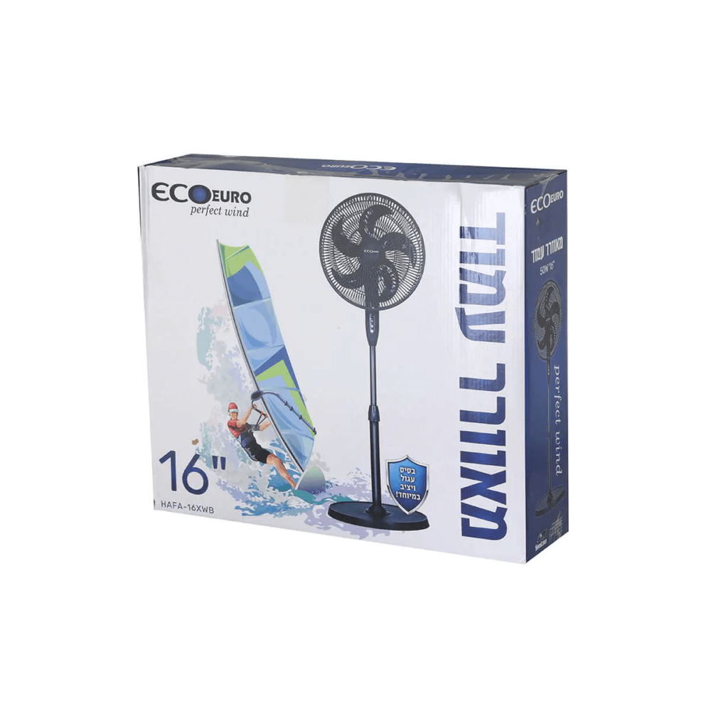 מאוורר עמוד “16 שחור