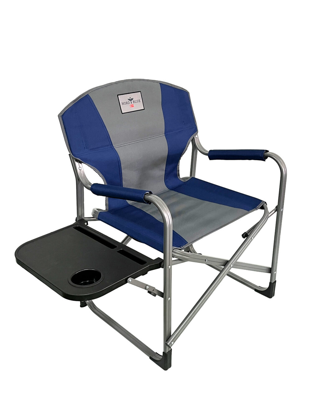 כיסא מתקפל דגם Spielberg Pro אפור/כחול