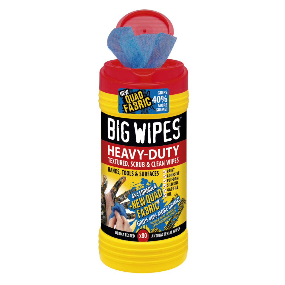 מגבונים לידיים BIG WIPES – Heavy Duty
