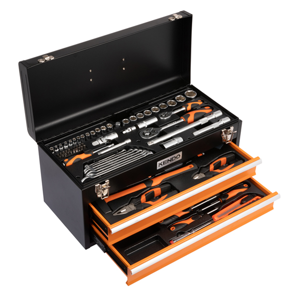 סט ארגז כלים מאובזר 73 יח' | KENDO