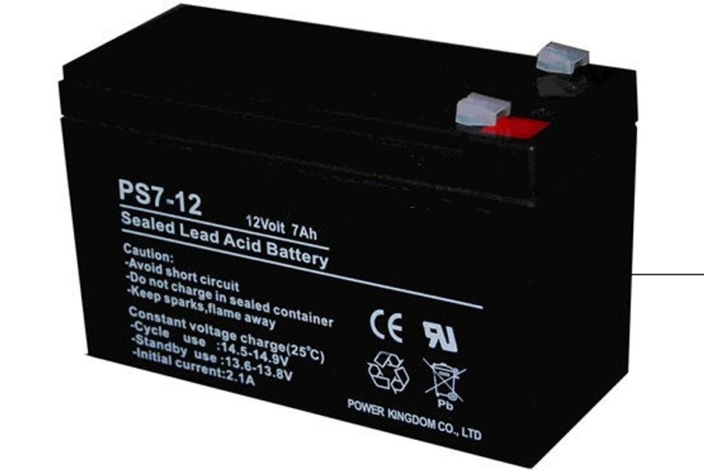 מצבר 12V 4.5Ah איכותי בטכנולוגיית AGM – מתאים ל-UPS, אזעקות, תאורת חירום וסולארי